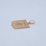 Pendant America De Cali 2.05gr / 2.8cm / 18K Gold &