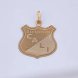 Pendant Deportivo Cali 1.3gr / 2.7cm / 18K Gold &