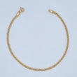 Flat Mariner Bracelet 1.3gr / 20cm / +3 18K Gold &