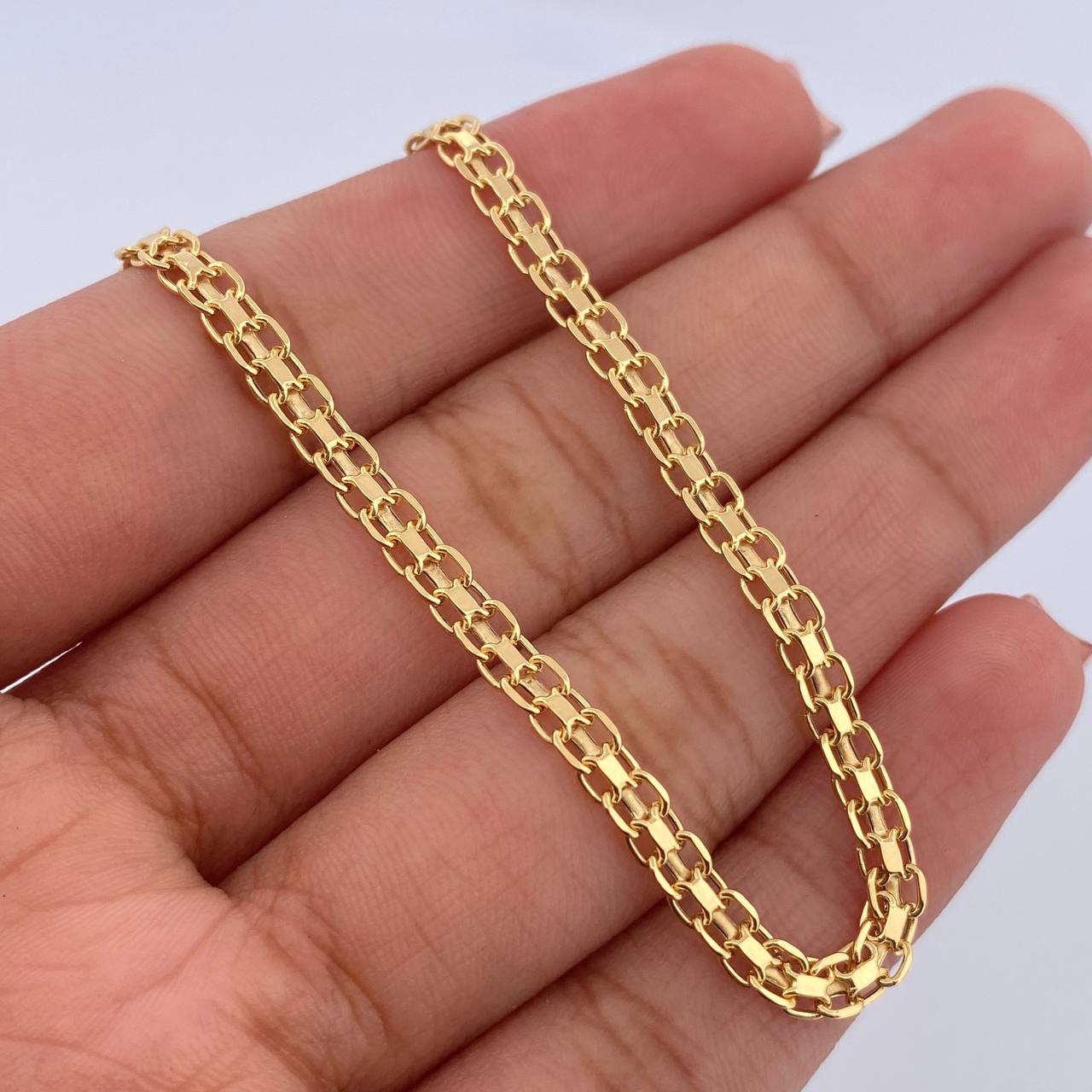 Bismark Bracelet 2.5gr / 20.1cm / 3mm Yellow Gold +1 18K &