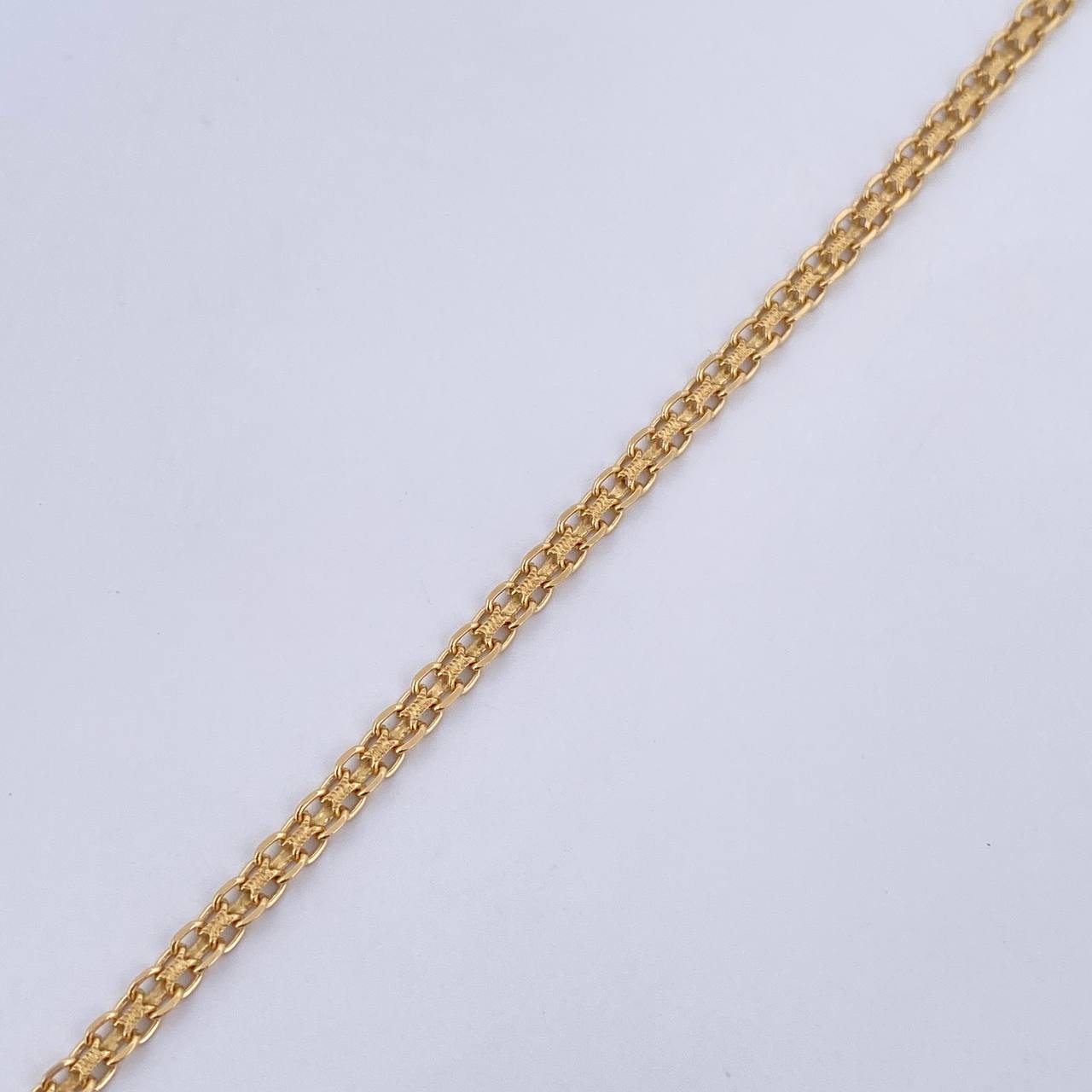 Bismark Bracelet 2.45gr / 19.3cm / 2.1mm Yellow Gold +1 18K &