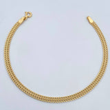 Sedusa Bracelet 2.2gr / 7.4in / +3 18K Gold $