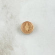 Charm Virgin Milagrosa Drum 0.7gr / 1.2cm / Stamped Rose Gold