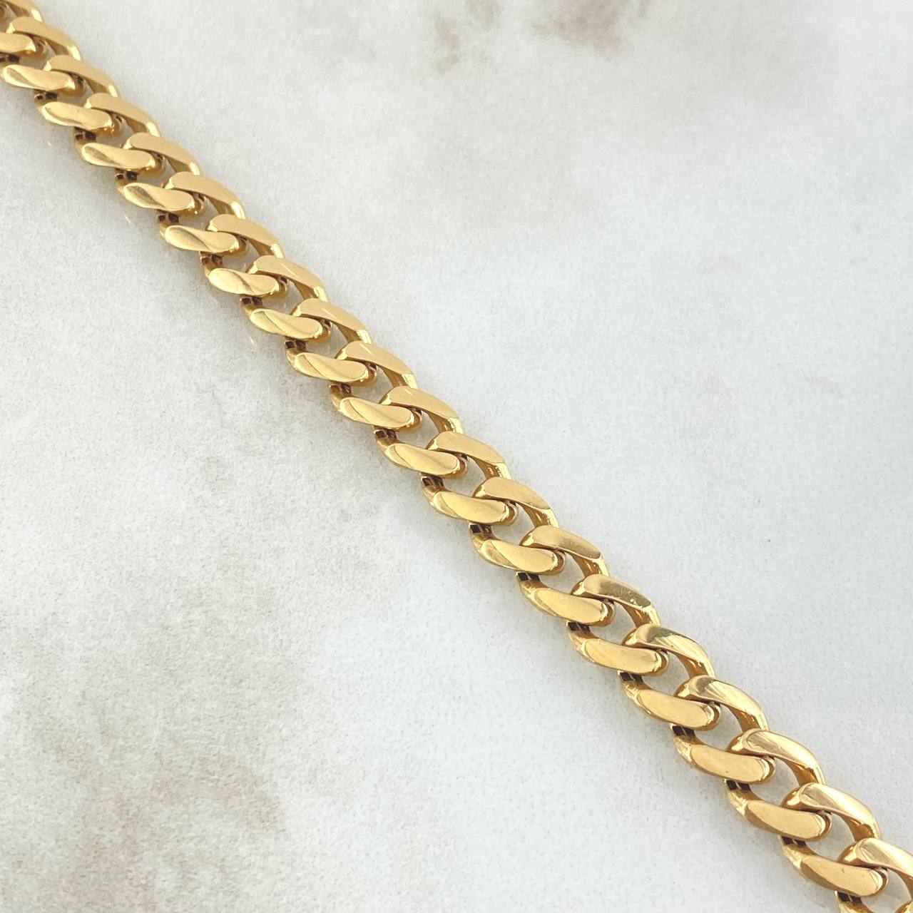 Pulso Cubano 13gr / 21cm / Nac.Esp. Oro 18K ©