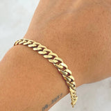 Pulso Cubano 13gr / 21cm / Nac.Esp. Oro 18K ©