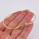 Pulso Mariposas 3.75 g / 6 3/4 in / 1.8 mm Oro Amarillo 18K