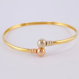 Pulso Aro Tú Y Yo 4.2gr / 7 in / 2.6mm Tres Oros 18K