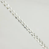 Cadena Cubana 14.6gr / 25 1/2 in / 5.1mm Plata 925