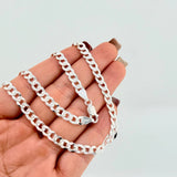Cuban Links 14.55gr / 25 1/2 in / 5.1mm 925 Silver ©