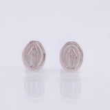 Topos Virgen Milagrosa 0.75gr / 8.15mm Oro Amarillo 18K ©