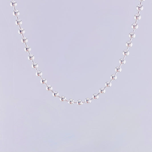 Cadena Militar 15.9gr / 23 1/2 in / 3mm Plata 925 ©