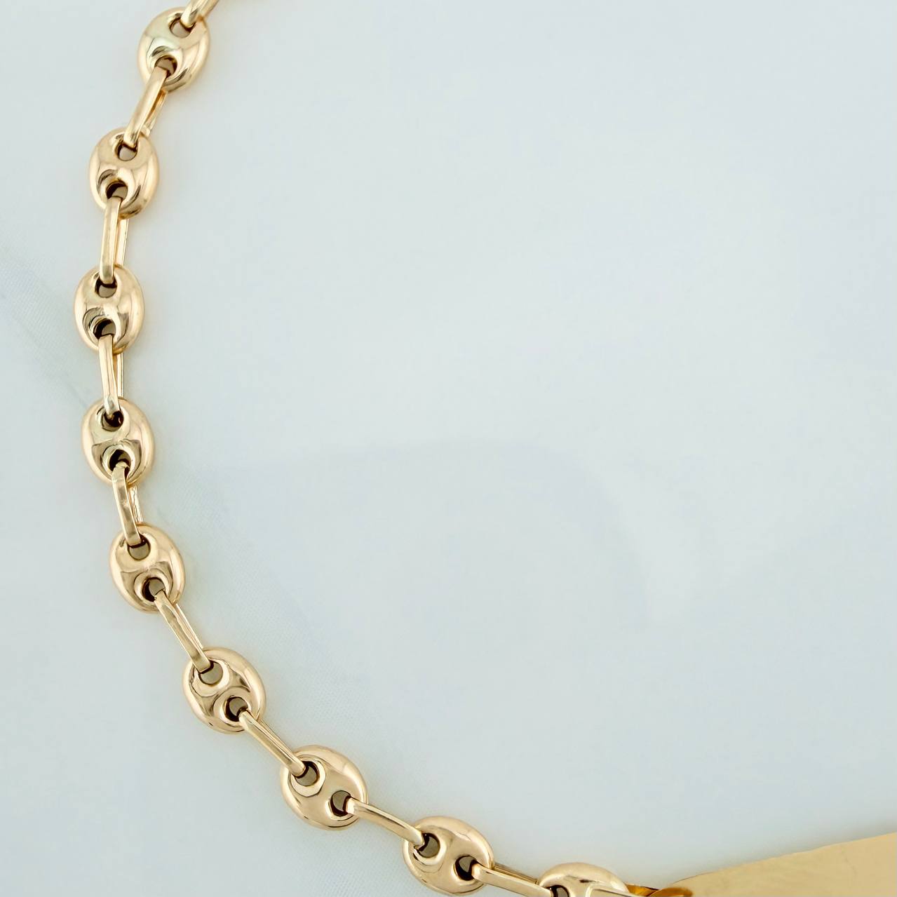 Pulso Bebé GC Placa Octagonal 1.8gr / 6 in / 3.22mm Oro Amarillo 18K %