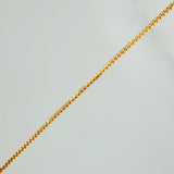 Set Cadena y Dije Veneciana+Ancla 1.15gr / 18 in / 0.34mm Oro Amarillo 18K $