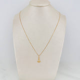 Set Cadena y Dije Veneciana+Ancla 1.15gr / 18 in / 0.34mm Oro Amarillo 18K $