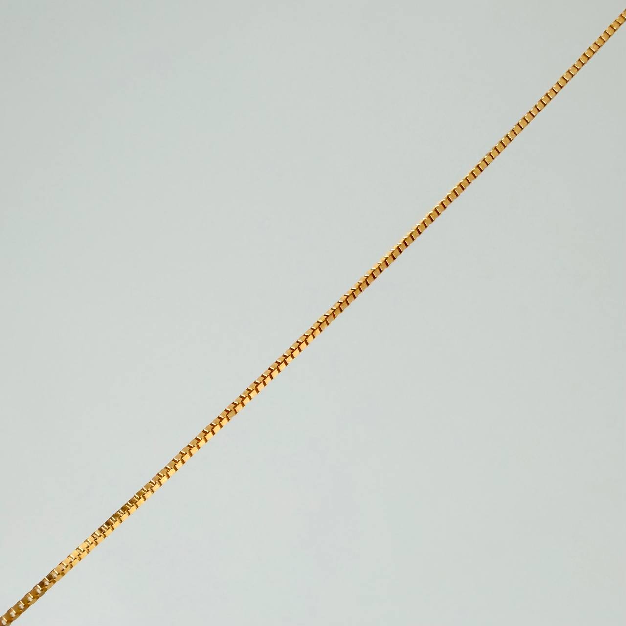 Set Cadena y Dije Veneciana+Corona 1.25gr / 17 3/4 in / 0.36mm Oro Amarillo 18K $