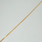 Set Cadena y Dije Veneciana+Virgen Milagrosa 1.5gr / 17 3/4 in / 0.33mm Oro Amarillo 18K $