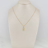 Set Cadena y Dije Veneciana+Virgen Guadalupe 1.3gr / 17 3/4 in / 0.4mm Oro Amarillo 18K $