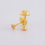 Topos Bisel 0.4g / in / 2.85mm Oro Amarillo 18K