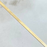 Herringbone Chain 6.2gr / 19 3/4 in / 3.3mm Yellow Gold +3 18K ©