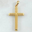 Cross Mesh Pendant 1.7gr / 4cm / 18K Gold