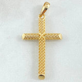 Cross Mesh Pendant 1.7gr / 4cm / 18K Gold