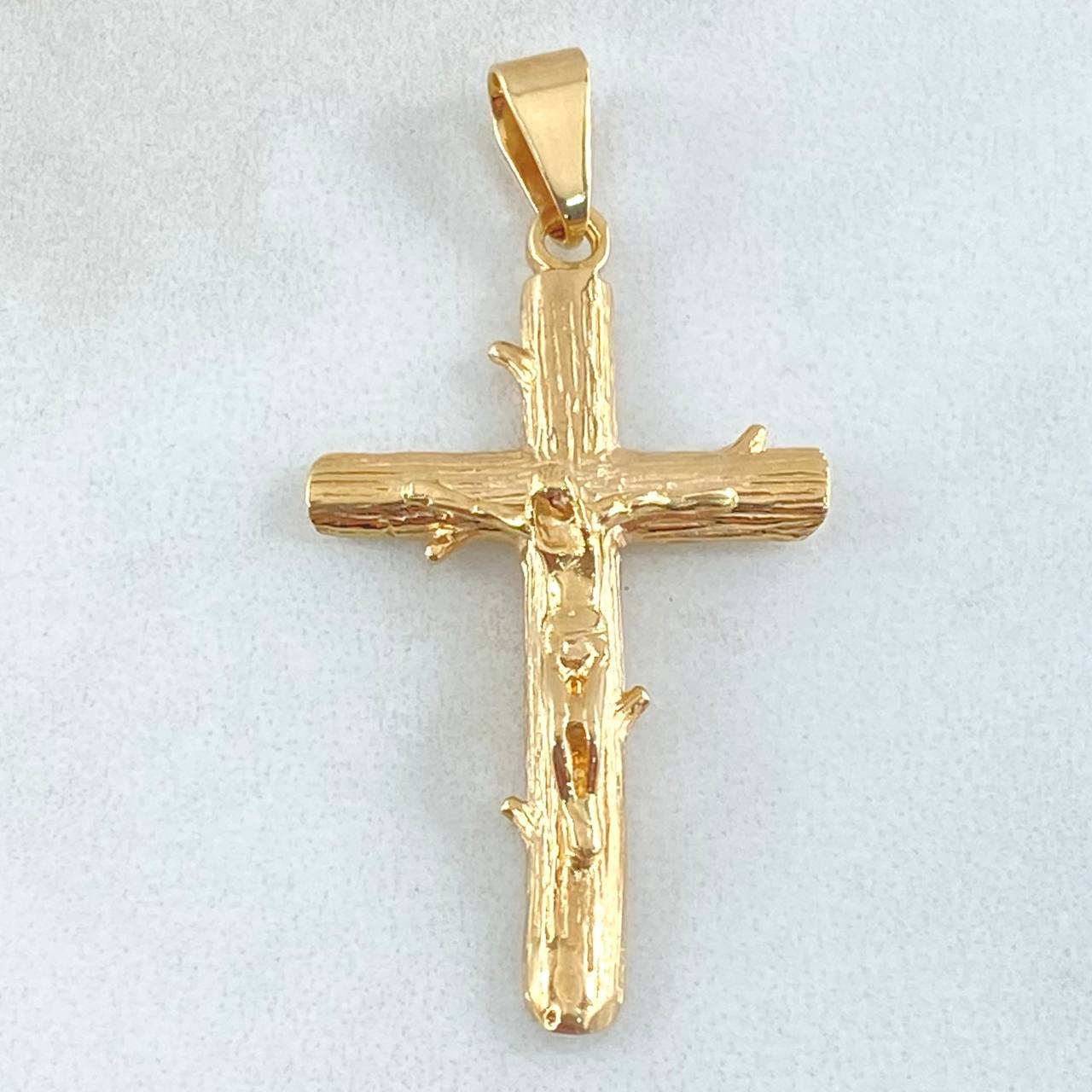 Cross Christ Pendant 3.65gr / 4.3cm / 18K Gold