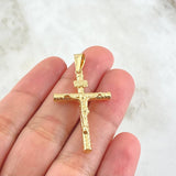 Pendant Cross Christ 1.75gr / 4.4cm / 18K Gold