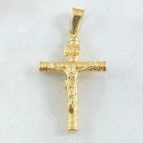 Cross Christ Pendant 1.3gr / 3.5cm / 18K Gold