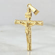 Cross Christ Pendant 1.3gr / 3.5cm / 18K Gold