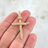 Pendant Nail Cross 4.15gr / 4.7cm / 18K Gold