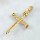 Pendant Nail Cross 4.15gr / 4.7cm / 18K Gold