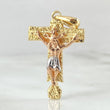 Pendant Lord of Miracles Cross 3.15gr / 3.5cm (1.4in) / 18K Gold