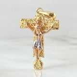 Pendant Lord of Miracles Cross 3.15gr / 3.5cm (1.4in) / 18K Gold