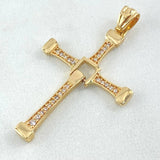Pendant Mobile Cross 2.35gr / 1.5in / 18K Gold