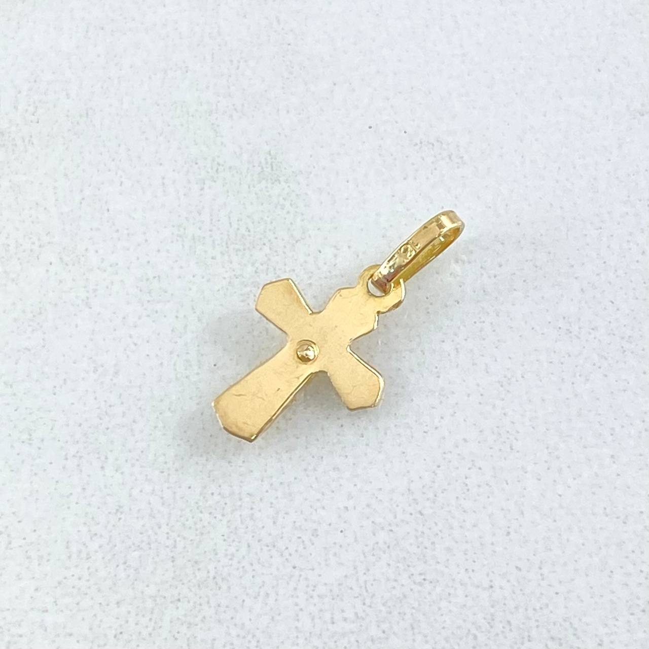 Dije Cruz Cristo 0.45gr / 1.6cm / Oro 18K