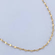 Mirror Flower Chain 0.9gr / 50.1cm / 1.8mm Yellow Gold +3 18K $