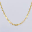 Flat Anchor Chain 4.35 g / 17 3/4 in / 2.5 mm Yellow Gold 18K
