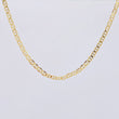 Flat Mariner Chain 5.55 g / 23 1/2 in / 2.2 mm 18K Yellow Gold
