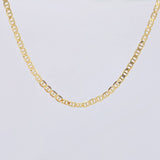 Flat Mariner Chain 5.55 g / 23 1/2 in / 2.2 mm 18K Yellow Gold