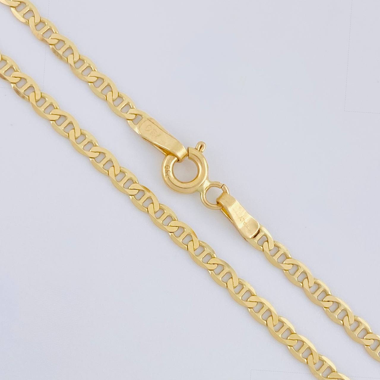 Flat Anchor Chain 4.35 g / 17 3/4 in / 2.5 mm Yellow Gold 18K