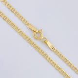 Flat Anchor Chain 4.4 g / 18 1/4 in / 2.5 mm Yellow Gold 18K