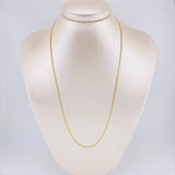 Flat Mariner Chain 5.55 g / 23 1/2 in / 2.2 mm 18K Yellow Gold