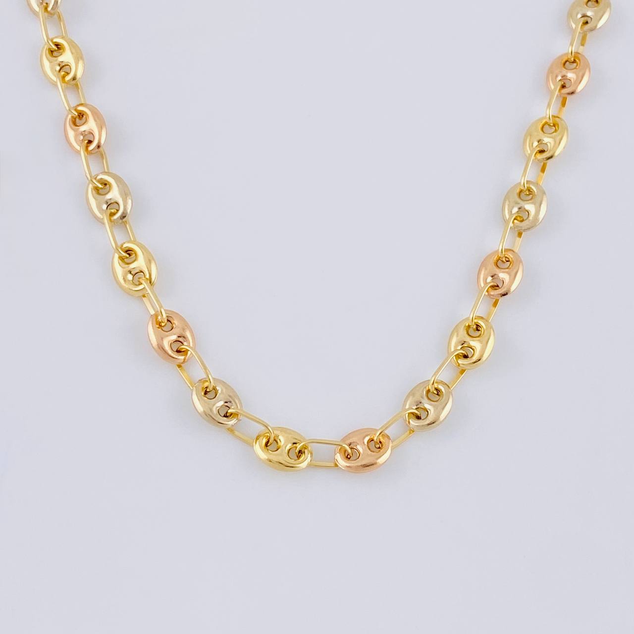Gc Chain 8.9 g / 20 in / 4 mm Three Golds 18K