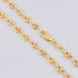 Cadena Gc 5.65 g / 18 1/4 in / 4.1 mm Tres Oros 18K