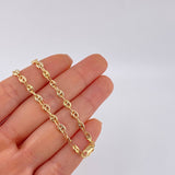 Cadena Gc 8.85 g / 20 in / 4 mm Tres Oros 18K