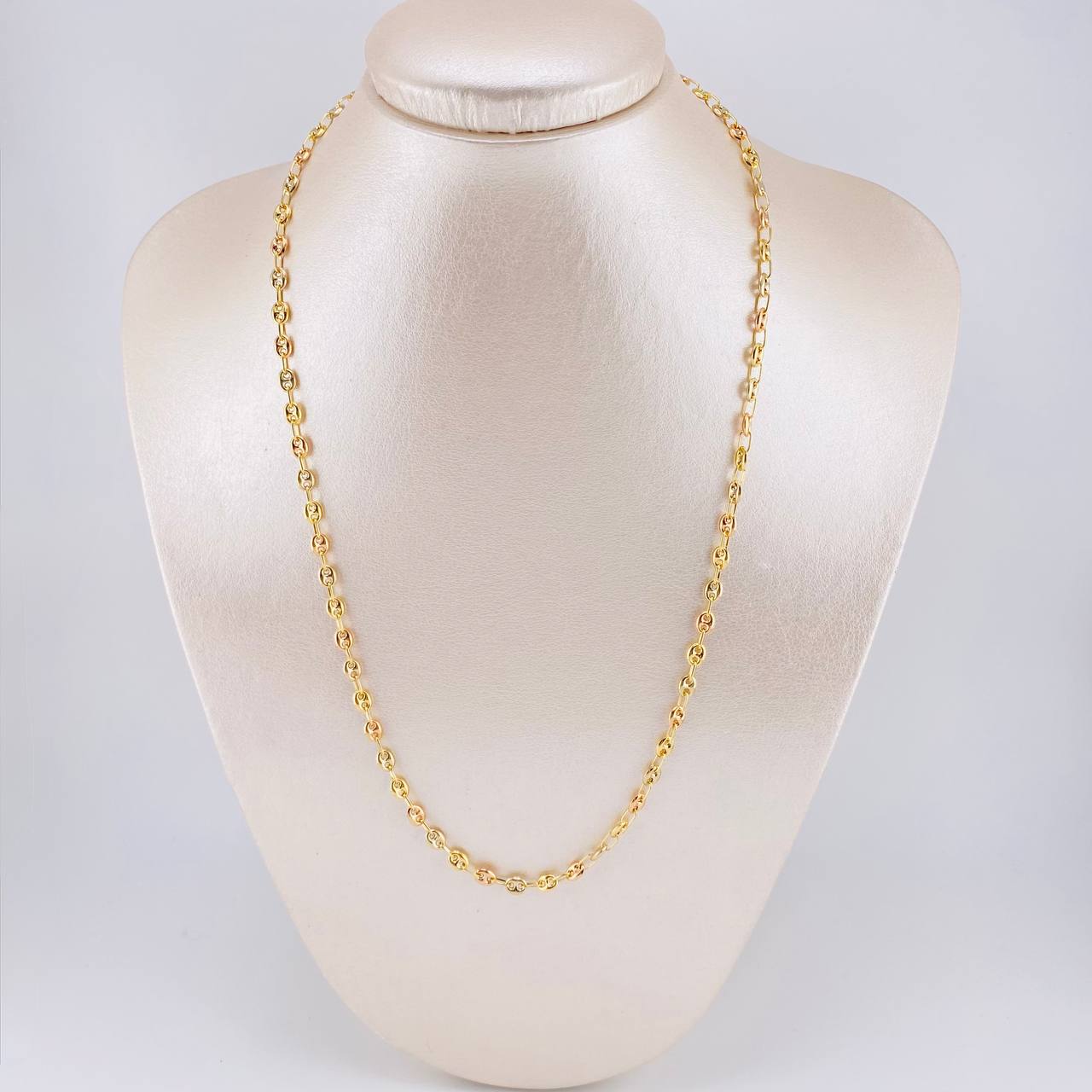 Cadena Gc 8.85 g / 20 in / 4 mm Tres Oros 18K