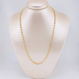 Cadena Gc 8.85 g / 20 in / 4 mm Tres Oros 18K