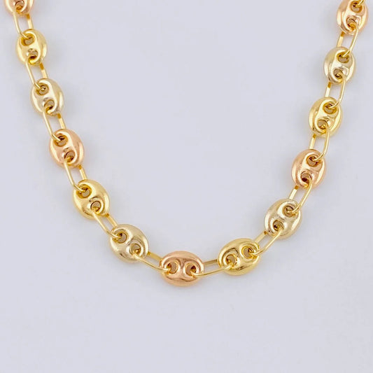 Cadena Gc 6.15 g / 18 in / 4.55 mm Tres Oros 18K