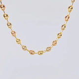 Gc Chain 8.2 g / 24 in / 4.55 mm Three Golds 18K