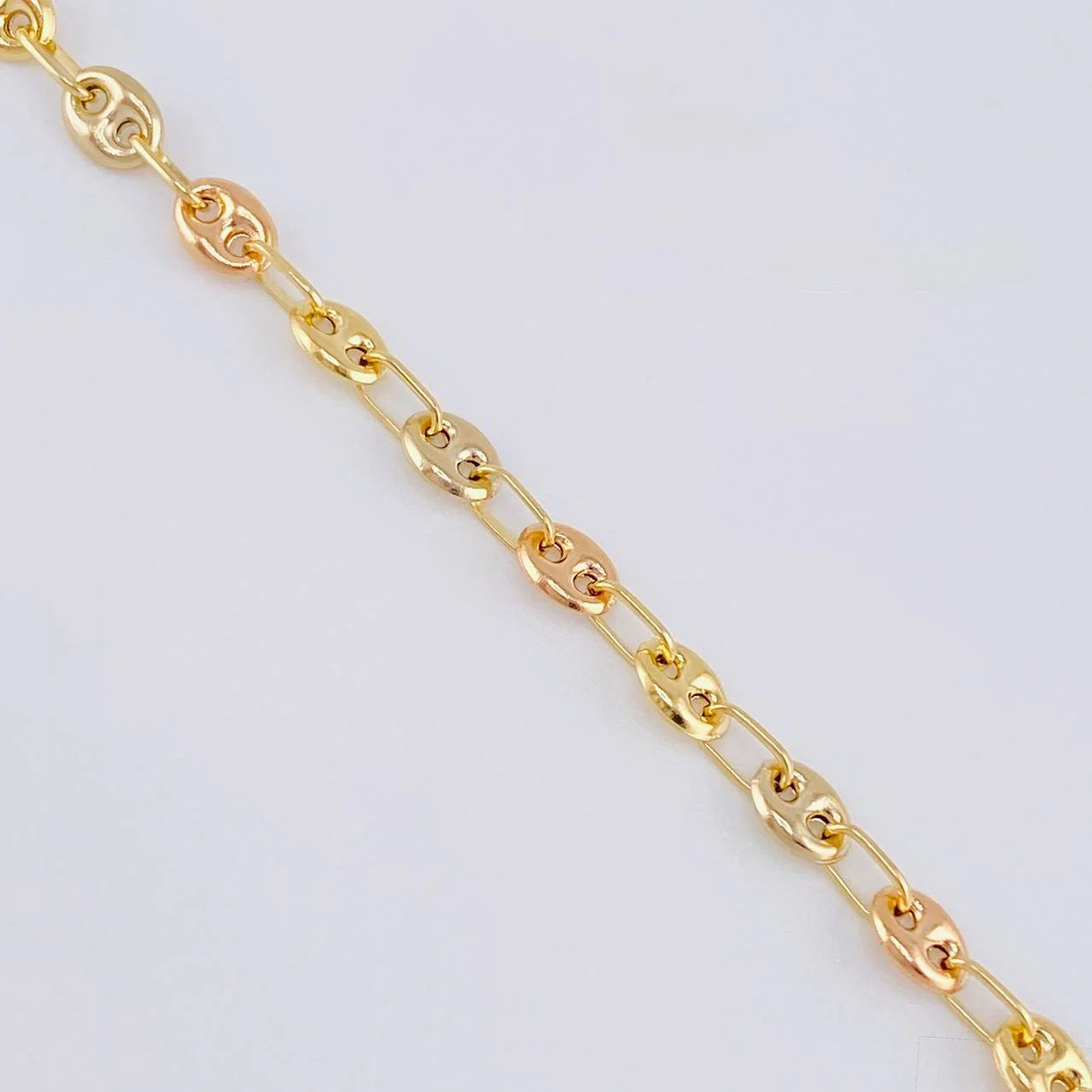 Cadena Gc 6.9 g / 20 in / 4.55 mm Tres Oros 18K